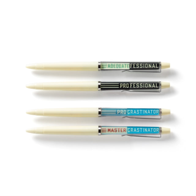 Professional Procrastinator Floaty Pen Set