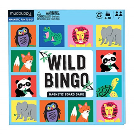 Wild Bingo Magnetic Board Game