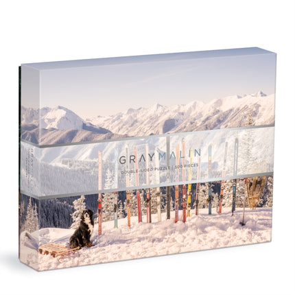 Gray Malin The Winter Holiday 500 Piece Double Sided Puzzle