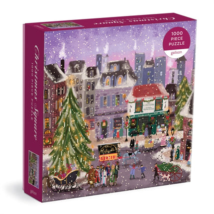 Joy Laforme Christmas Square 1000 Piece Puzzle in