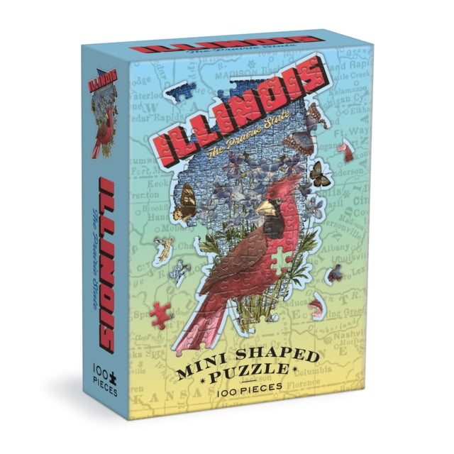 Illinois Mini Shaped Puzzle