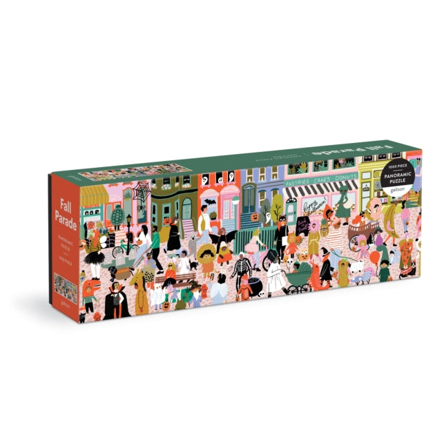 Fall Parade 1000 Piece Panoramic Puzzle