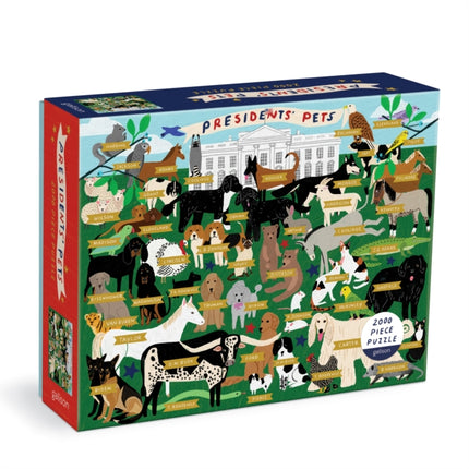 Presidents Pets 2000 Piece Puzzle