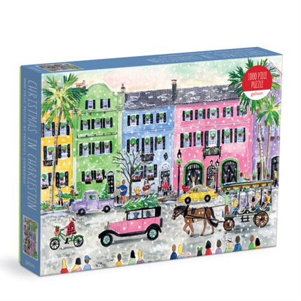 Michael Storrings Christmas in Charleston 1000 Piece Puzzle