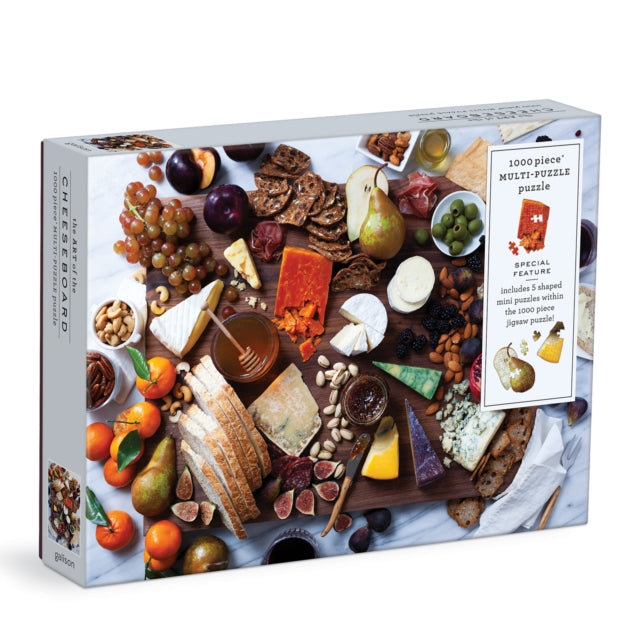 Art of the Cheeseboard 1000 Piece MultiPuzzle Puzzle