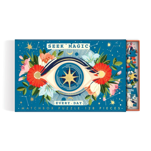 Seek Magic Every Day 128 Piece Matchbox Puzzle