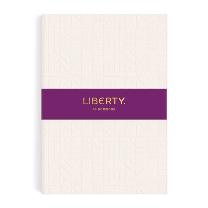 Liberty Cream Tudor A5 Embossed Journal