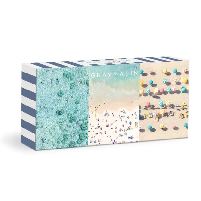 Gray Malin The Beachside 3In1 Puzzle Set