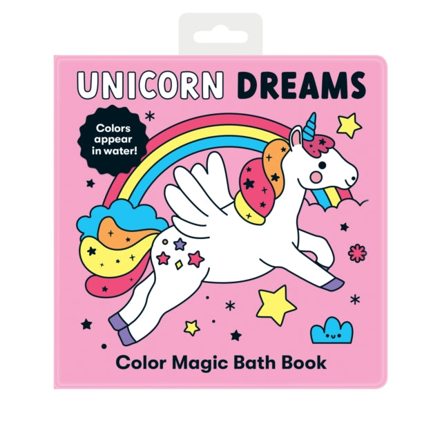 Unicorn Dreams Color Magic Bath Book