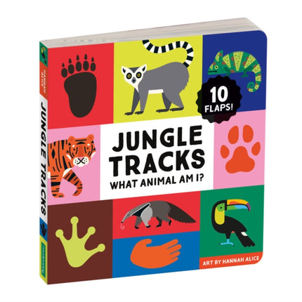 Jungle Tracks Lift-the-Flap Board Book