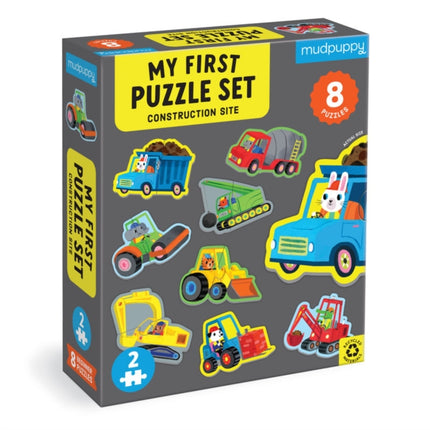 Construction Site 2 Piece My First Puzzles