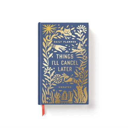 Things I'll Cancel Later Undated Mini Planner