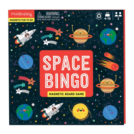 Space Bingo Magnetic Board Game