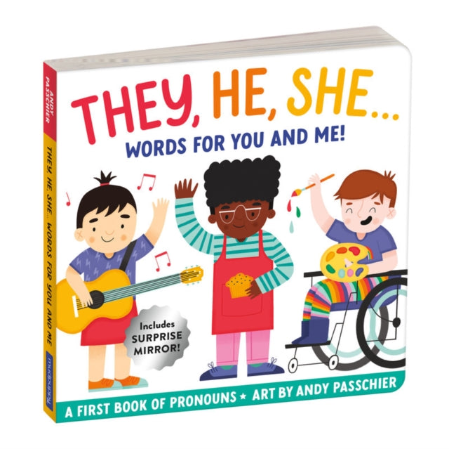 They, He, She: Words for You and Me Board Book