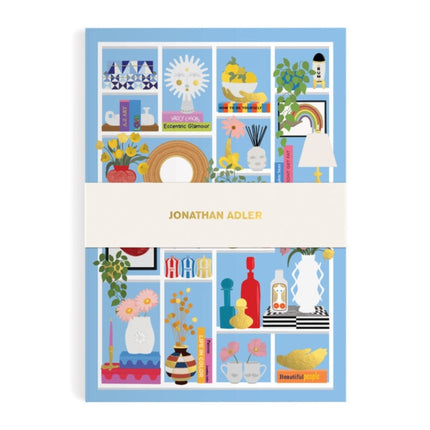 Jonathan Adler Shelfie A5 Softcover Journal