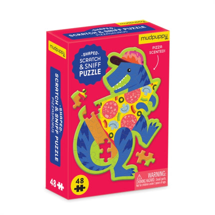 Pizzasaurus 48 Piece Mini Scratch  Sniff Puzzle