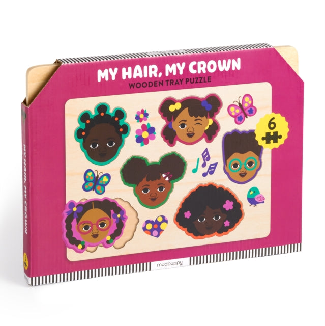 My Hair My Crown Wooden Tray Puzzle