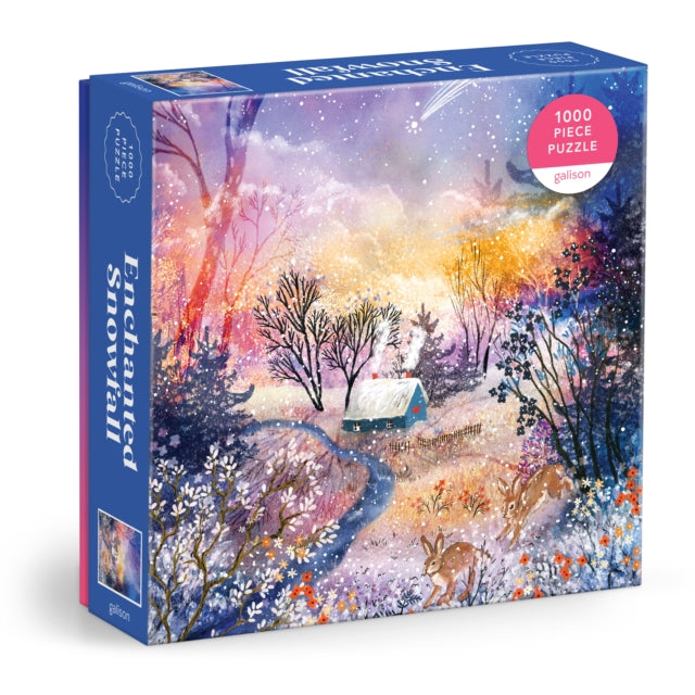 Enchanted Snowfall 1000 Piece Foil Puzzle