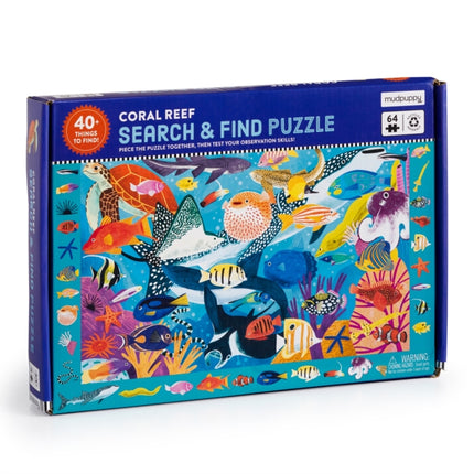 Coral Reef 64 Piece Search  Find Puzzle