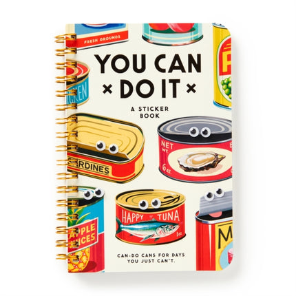 You Can Do It Googly Sticker Book