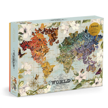 Wendy Gold Winged Metamorphosis 1000 Piece Foil