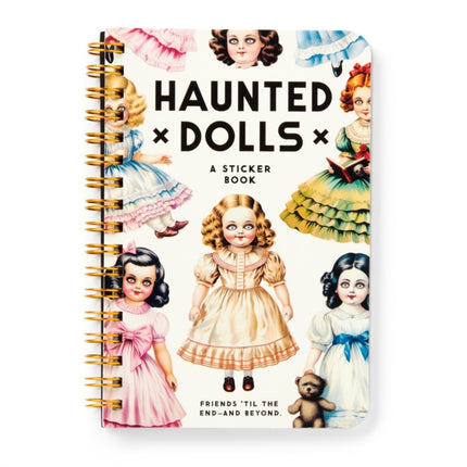 Haunted Dolls Sticker Book