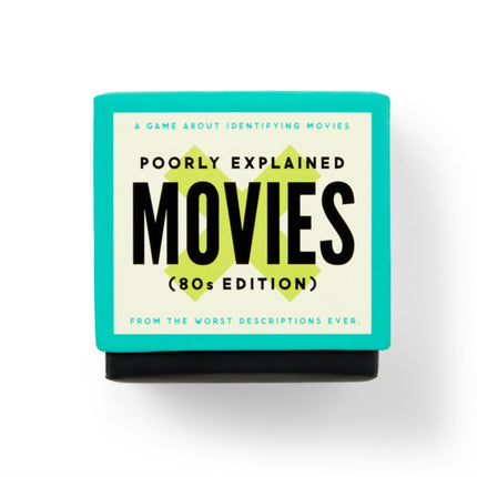 Mini Poorly Explained Movies  80s Edition