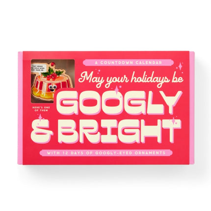 Googly Food Ornament Countdown Calendar