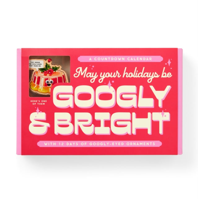 Googly Food Ornament Countdown Calendar