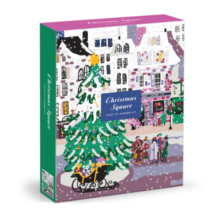 Joy Laforme Christmas Square 9 X 12 Paint by