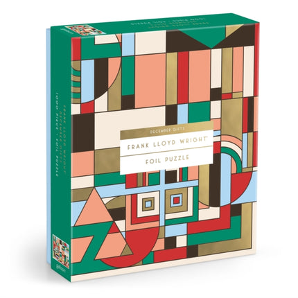 Frank Lloyd Wright December Gifts 1000 Piece Foil