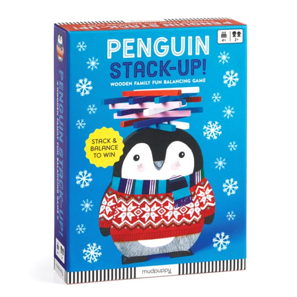 Penguin StackUp Wooden Balancing Game
