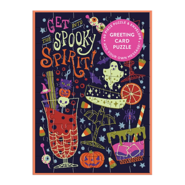 Get Into the Spooky Spirit Greeting Card Puzzle