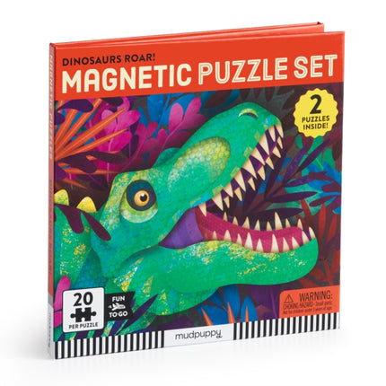 Dinosaurs Roar Magnetic Puzzle Set