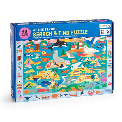 At the Seaside 64 Piece Search  Find Puzzle