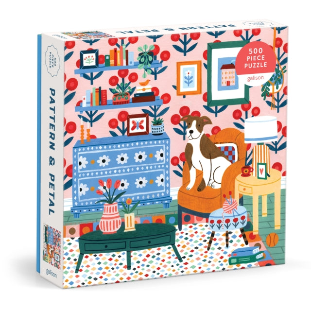 Pattern  Petal 500 Piece Puzzle