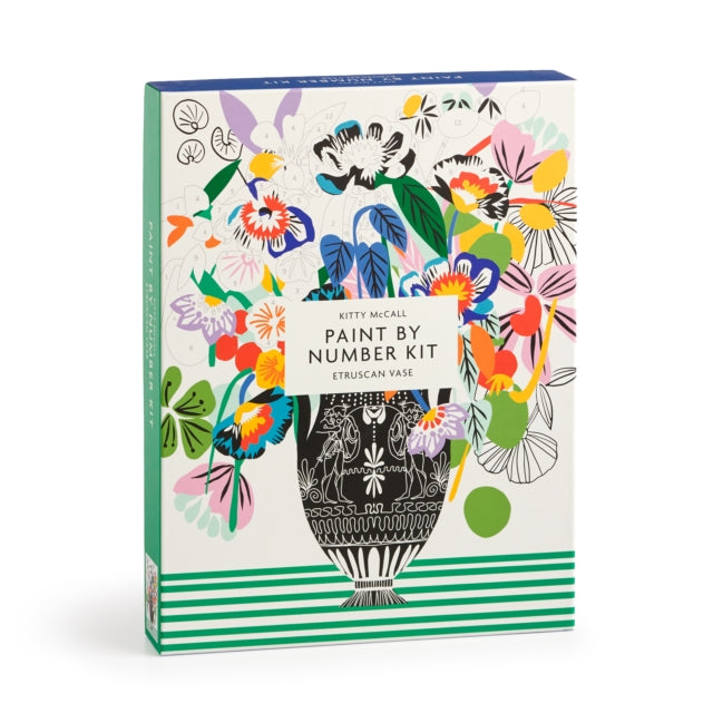 Kitty McCall Etruscan Vase 9 x 12 Paint by Number Kit