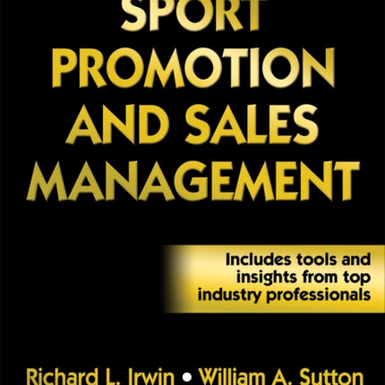Sport Promotion and Sales Management