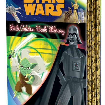 The Star Wars Little Golden Book Library (Star Wars): The Phantom Menace; Attack of the Clones; Revenge of the Sith; A New Hope; The Empire Strikes Back; Return of the Jedi