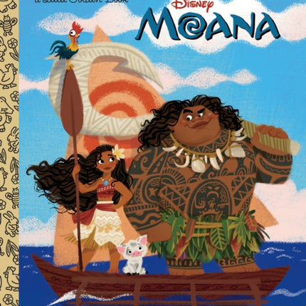 Moana Little Golden Book (Disney Moana)