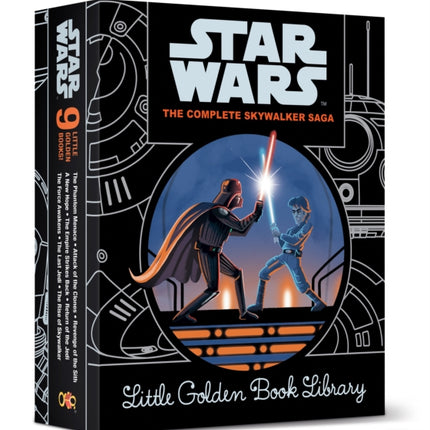 The Complete Skywalker Saga Little Golden Book Library Star Wars