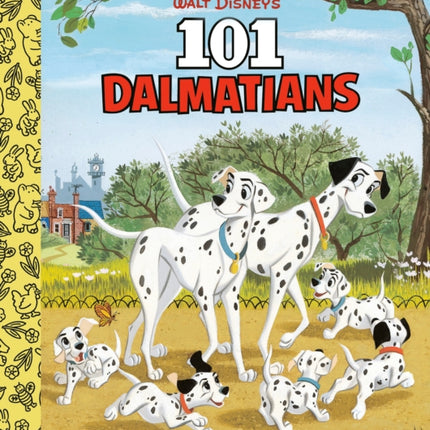 Walt Disney's 101 Dalmatians Little Golden Board Book (Disney 101 Dalmatians)