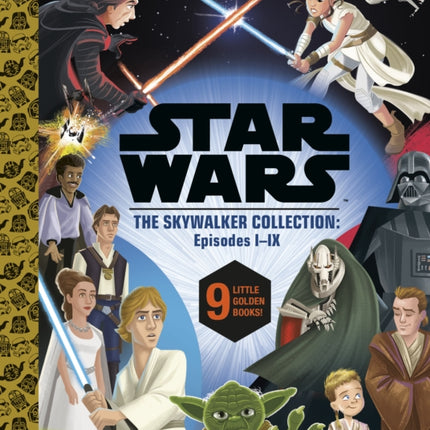 Star Wars Episodes I - IX: a Little Golden Book Collection (Star Wars)