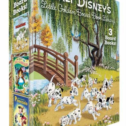 Walt Disneys Little Golden Board Book Library