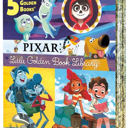 Pixar Little Golden Book Library DisneyPixar