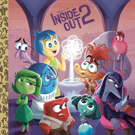 DisneyPixar Inside Out 2 Little Golden Book