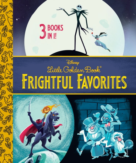 Disney Little Golden Book Frightful Favorites