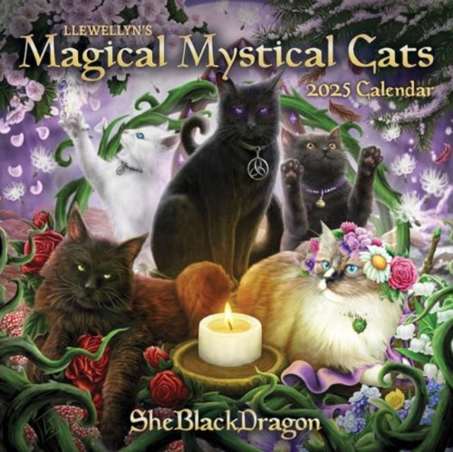 Llewellyns 2025 Magical Mystical Cats Calendar