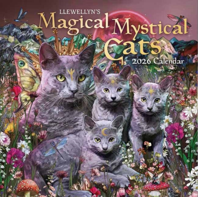 Llewellyns 2026 Magical Mystical Cats Calendar