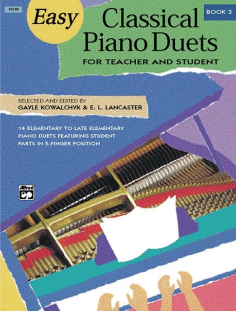 Easy Classical Piano Duets 3 Alfred Masterwork Editions